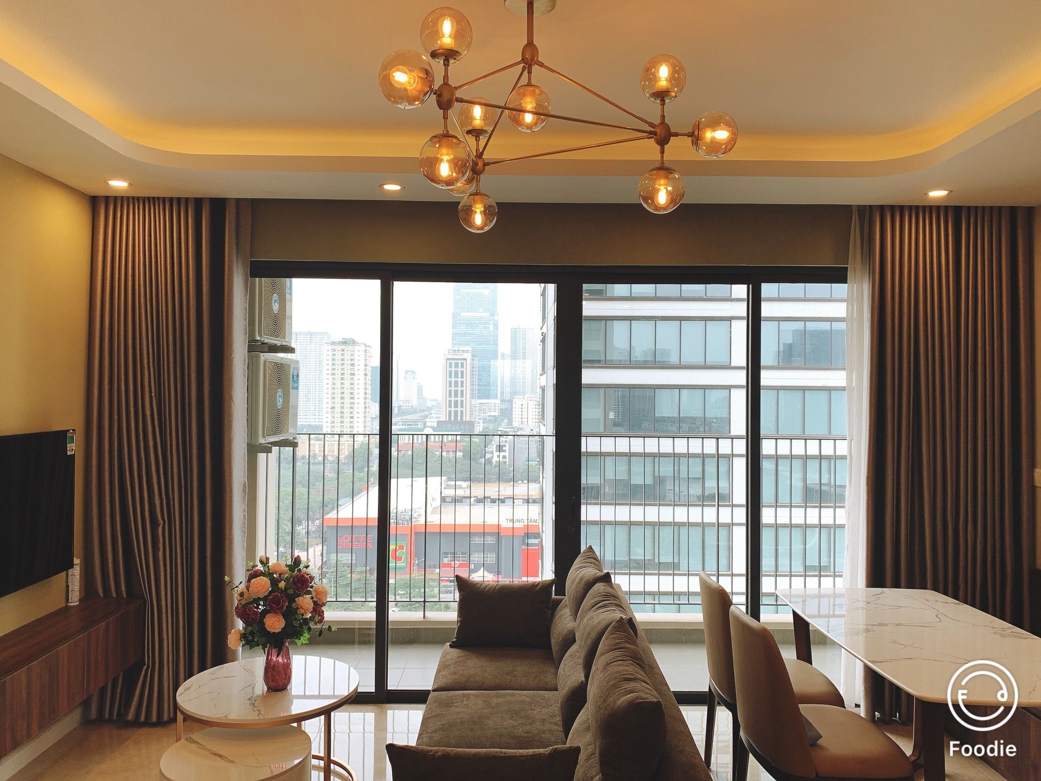 Cho thuê căn góc 1609 tòa C3 Vinhomes D'Capitale | Hình ảnh thực tế